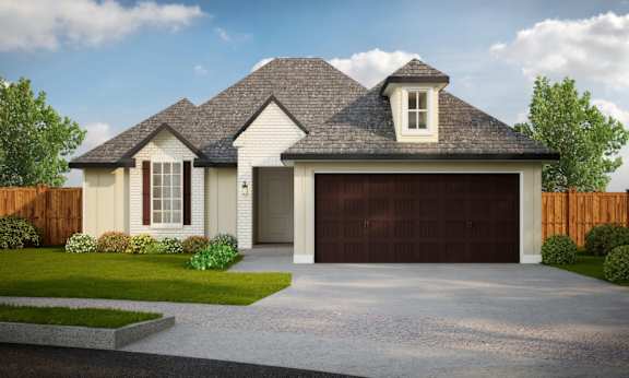The Baylor exterior at Walker Place Apartments, Hewitt 76643