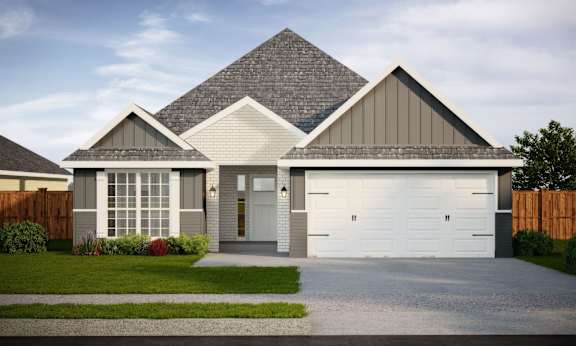 The Cypress I exterior at Walker Place Apartments, Texas, 76643