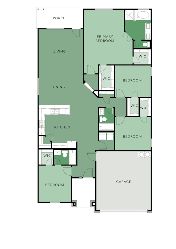 The Cypress at Walker Place Apartments, Texas, 76643