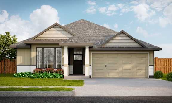 The Bluebonnet II exterior at Walker Place Apartments, Hewitt, Texas