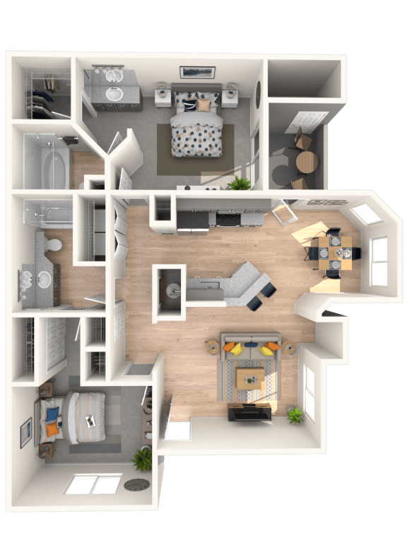 Velino Floor Plan at Altezza High Desert, Albuquerque, 87111