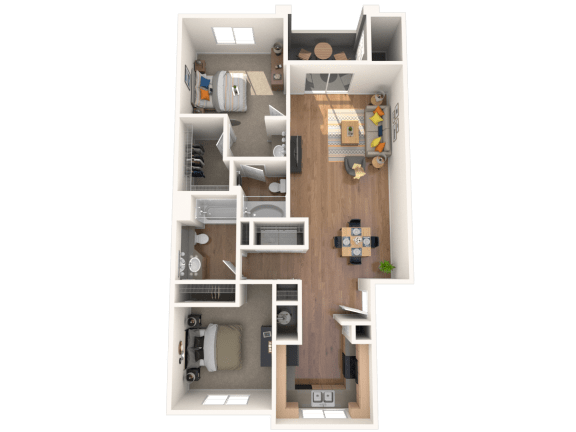 Vesuvio Floor Plan at Altezza High Desert, Albuquerque, NM, 87111