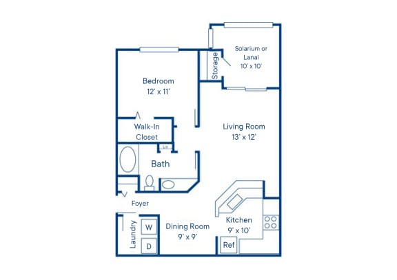 Palermo Floor Plan Palermo Floor Plan | Via Lugano