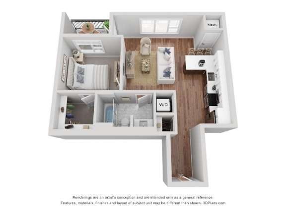 A2 01 Floorplan at Boutique 28, Minnesota