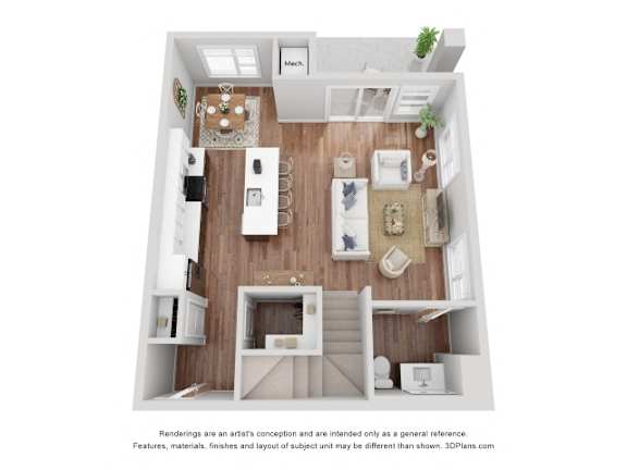 C1 02 Floorplan at Boutique 28, Minnesota, 55408