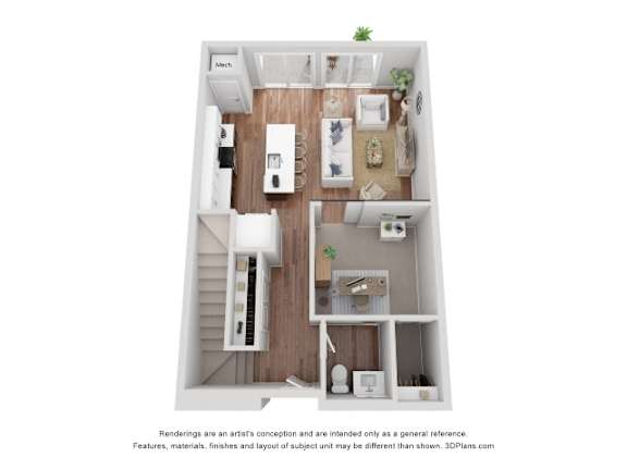 C2 02 Floorplan at Boutique 28, Minneapolis, Minnesota