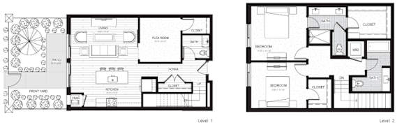 C2 04 Floorplan at Boutique 28, Minnesota, 55408