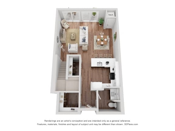 C3 02 Floorplan at Boutique 28, Minneapolis, MN, 55408
