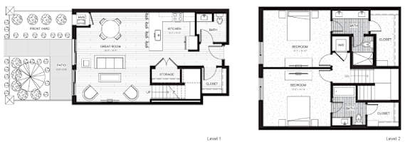 C3 04 Floorplan at Boutique 28, Minneapolis, MN
