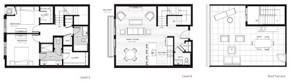 C5 05 Floorplan at Boutique 28, Minnesota, 55408