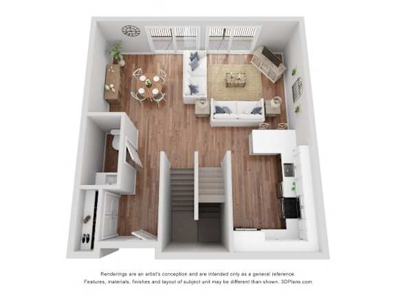 C6 03 Floorplan at Boutique 28, Minneapolis, Minnesota