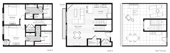 C6 05 Floorplan at Boutique 28, Minneapolis, 55408
