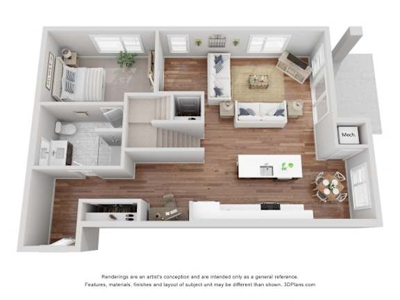 C8 02 Floorplan at Boutique 28, Minneapolis, MN, 55408
