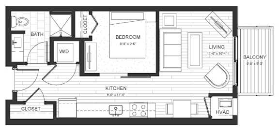 S1 01 Floorplan at Boutique 28, Minneapolis, MN