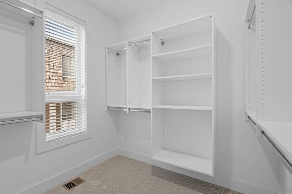 White closet in room at Boutique 28, Minneapolis, MN, 55408