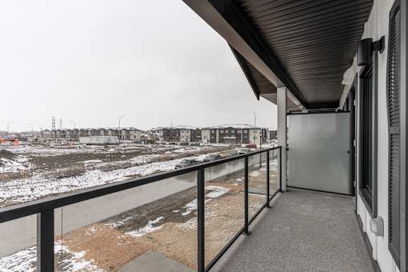 Large Balcony at Latitude 49 Townhomes, Winnipeg, MB R3X 0M1