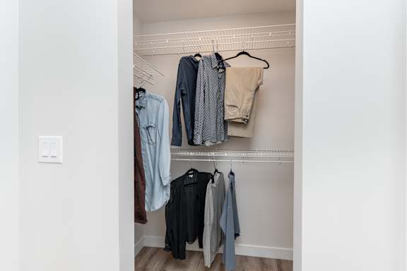 Large Closet View at Latitude 49 Townhomes, Winnipeg, MB