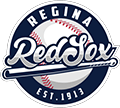 A logo for the Regina RedSox baseball team, established in 1913.