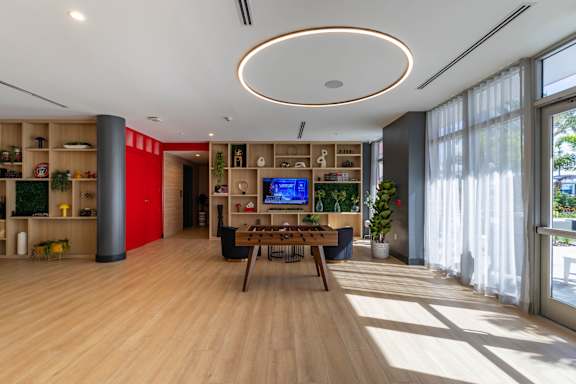 Game Room at Icon One, Daytona Beach, Florida