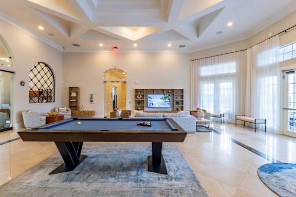Pool table at The Falls of Portofino , Naples, 34119