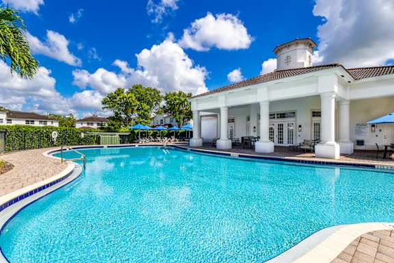 Large pool at The Falls of Portofino , Naples, FL, 34119
