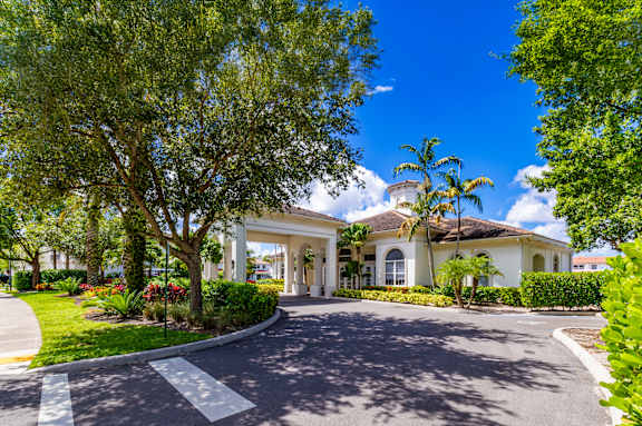 Building exterior at The Falls of Portofino , Florida, 34119