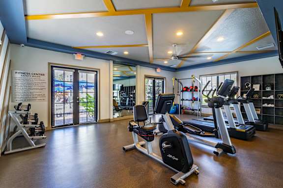 Modern Gym at Portofino Cove, Florida, 33916