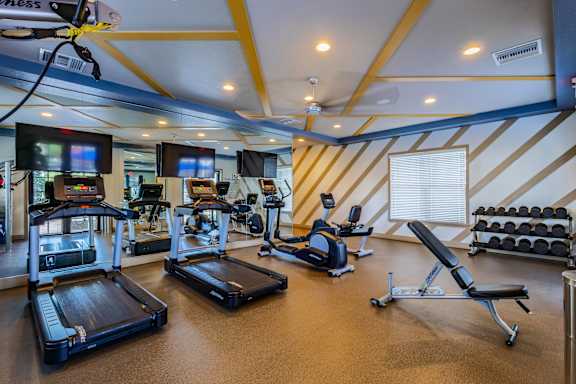Cardio equipments at Portofino Cove, Fort Myers, Florida