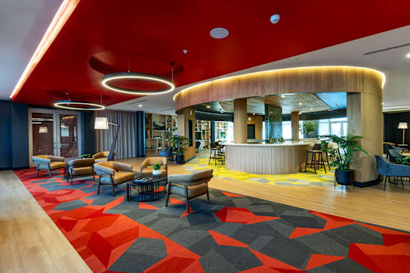 A modern lounge area at Icon One, Florida, 32114