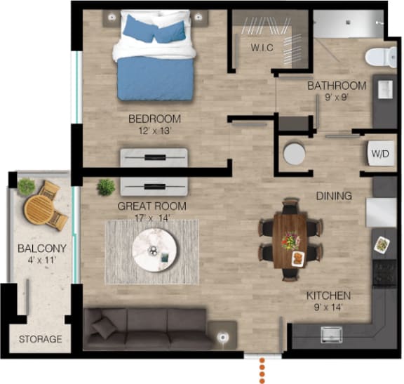 A1 Floor Plan at Portofino Vineyards, Fort Myers, FL
