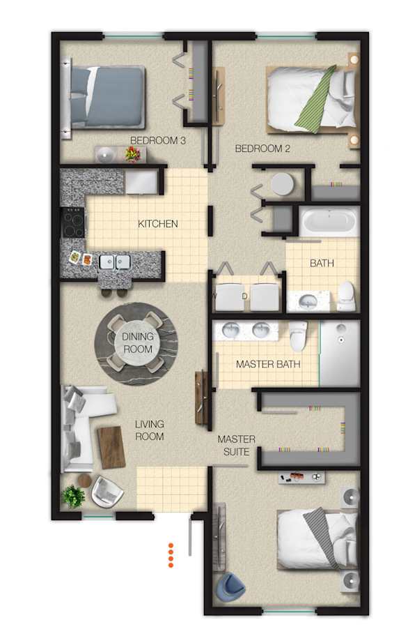 Floor Plan  Melody Floorplan at Portofino Cove, Fort Myers, Florida