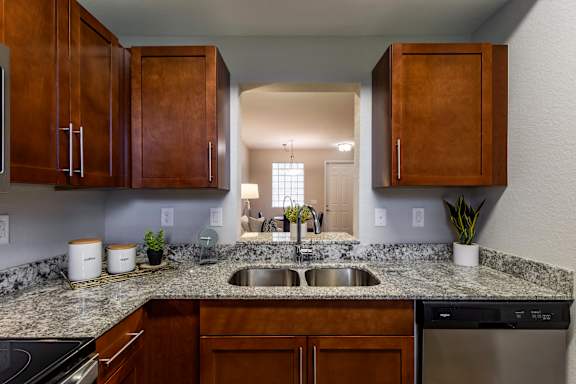 Kitchen with sink at Portofino Cove, Fort Myers, 33916
