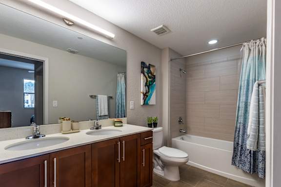 Spacious Bathroom at Portofino Cove, Fort Myers, FL