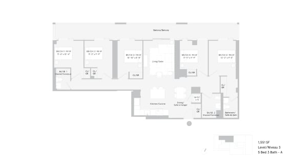 the floor plan of the office space on the ground floor of the building