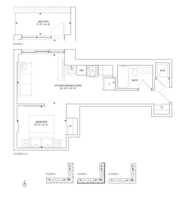 a floor plan of a house