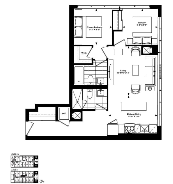 Liberty Village Studio, 1, and 2Bedroom Apartment Rentals