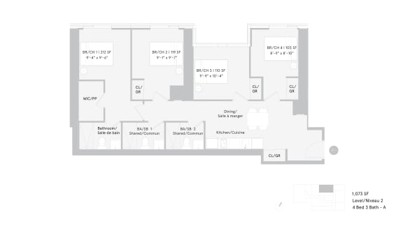 a floor plan of a building with a white background