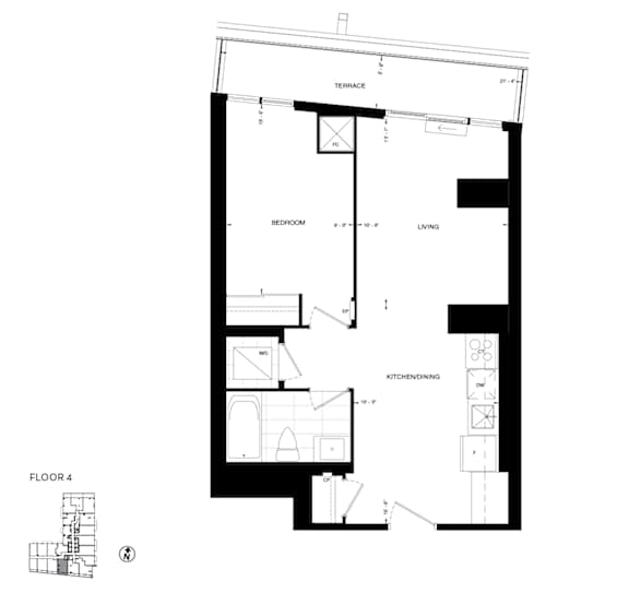 floor plan of the upper level of the house