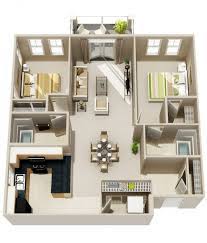 two bedroom floor plan