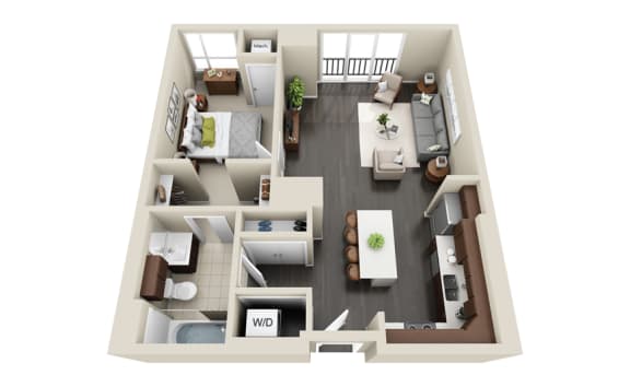 Floor Plan  A6 Floorplan at 71 France, Minnesota, 55435
