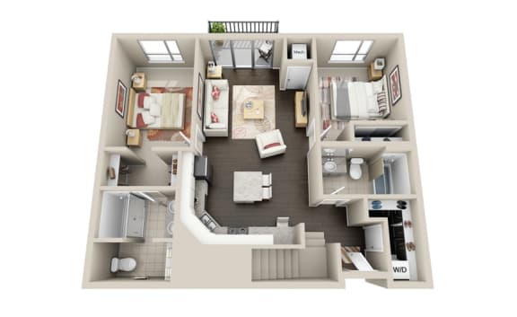 Floor Plan  B14 Floorplan at 71 France, Minnesota, 55435