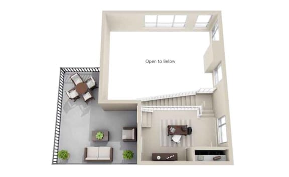 C4 Loft Floorplan at 71 France, Minnesota
