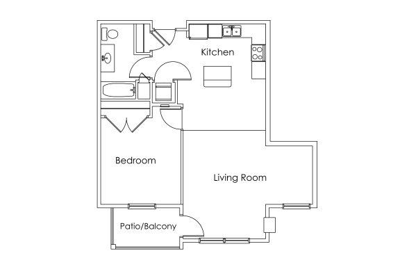 Cypress Court Apartments St Cloud MN 1 Bedroom 1 Bath Apartment