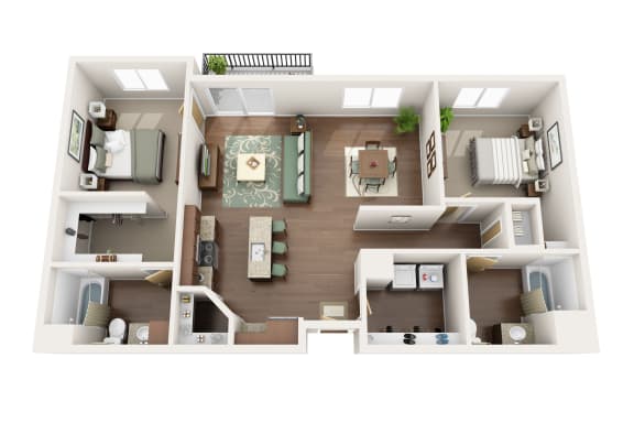 Floor Plan  LegacyHeights_B1_2_2_1117