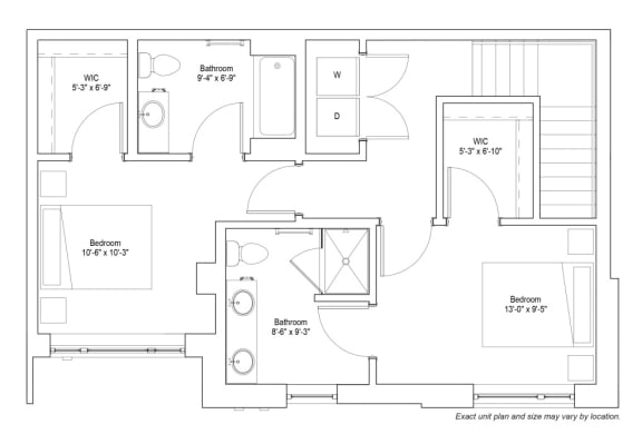 the floor plan shows the layout of the apartment