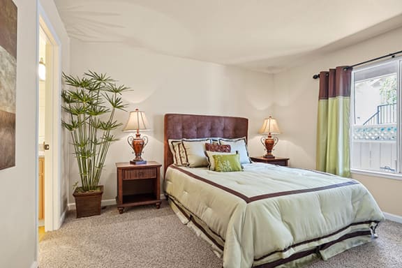 Lavish Bedroom at Clayton Creek Apartments, Concord, CA