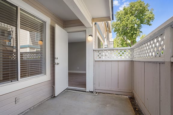 Large Personal Patio at Clayton Creek Apartments, Concord
