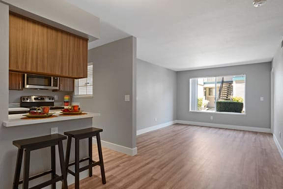 Wood Inspired Plank Flooring at Clayton Creek Apartments, California, 94521