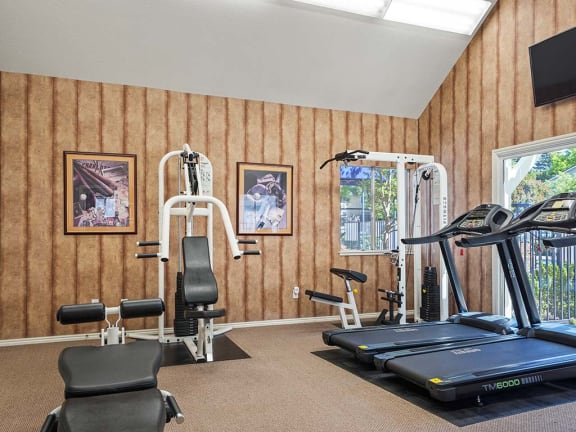 Fitness Center at Clayton Creek Apartments, Concord, CA, 94521