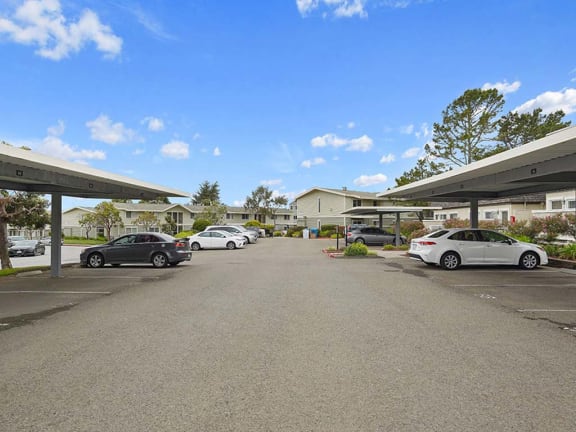 Ample Parking Area at Fairmont Apartments, California
